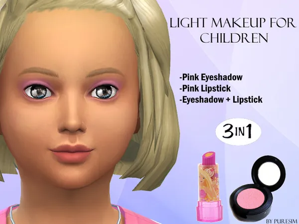 Light Makeup For Children