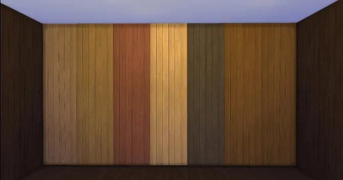 iCad’s Basic Wood Paneling by AdonisPluto, Sims 4 walls & floors CC