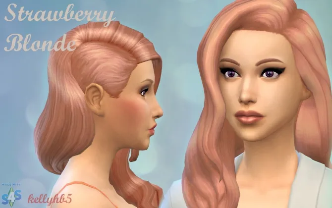 Strawberry Blonde Hair Colour