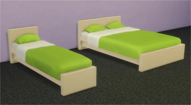 IKEA MALM Bedroom by Veranka S4cc, Sims 4 bedroom CC