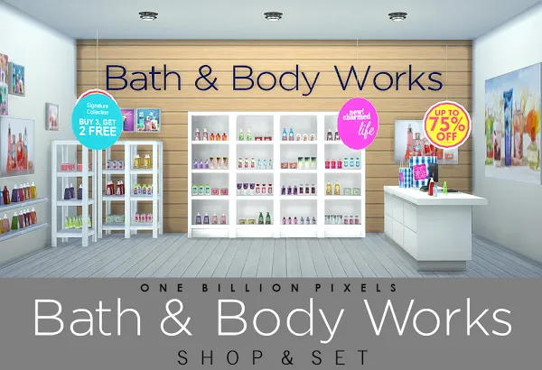 Bath & Body Works Shop and Set