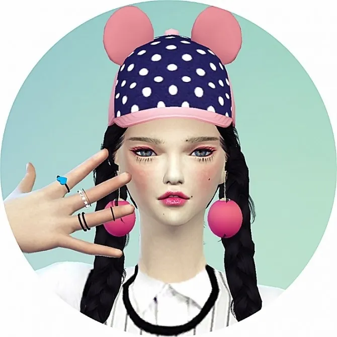 Bear ears cap