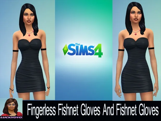 Fingerless Fishnet Gloves and Fishnet Gloves