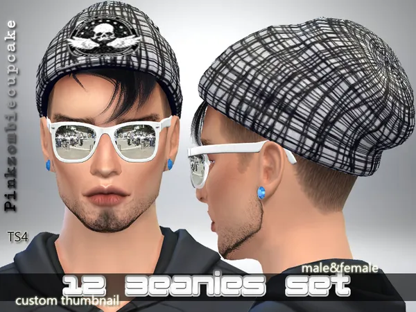 12 Beanies Set
