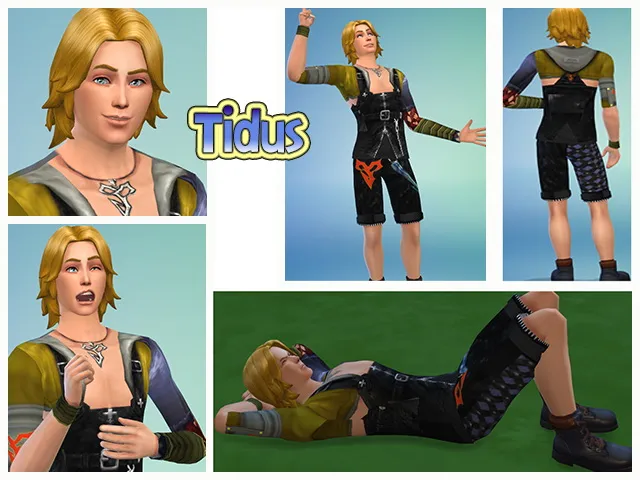 TIDUS FROM FINAL FANTASY X