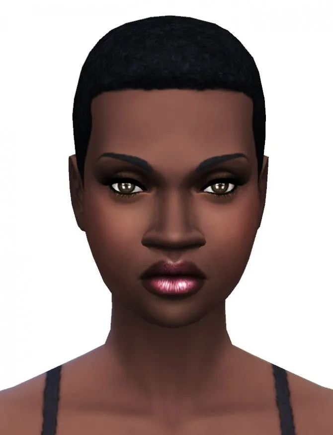 Danai Guira aka Michonne by InaMac69, Sims 4 sims CC