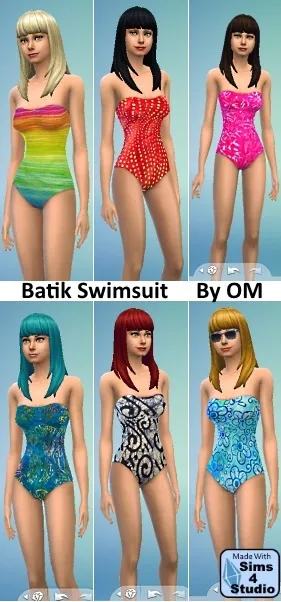 Batik Swimsuits