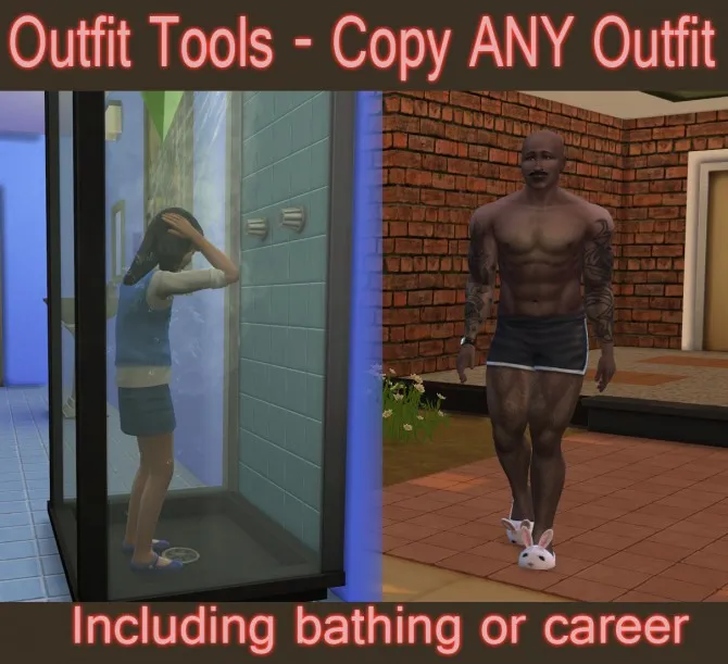 Outfit Tools – Copy Any Outfit by scumbumbo, Sims 4 CAS mod