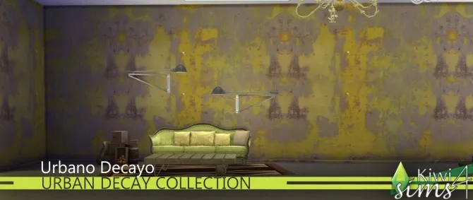 Decaying concrete walls