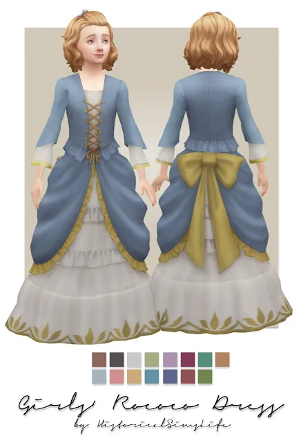 Girls’ Rococo Dress
