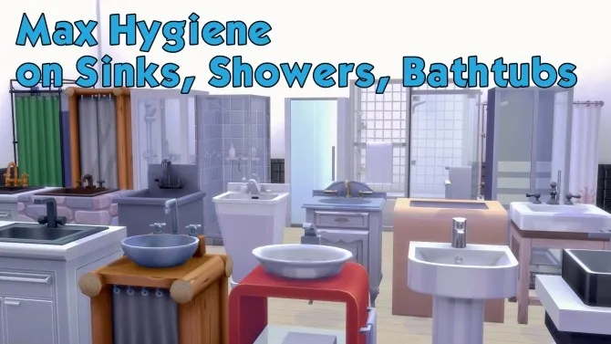 Max Hygiene on Sinks, Showers and Bathtubs