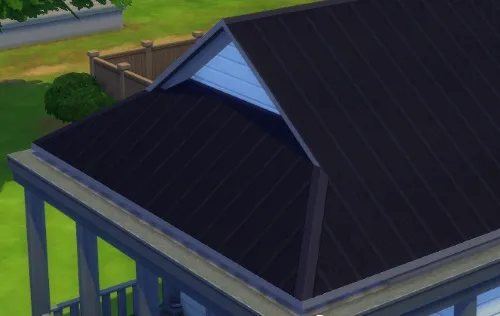 Corrugated and scalloped roofs