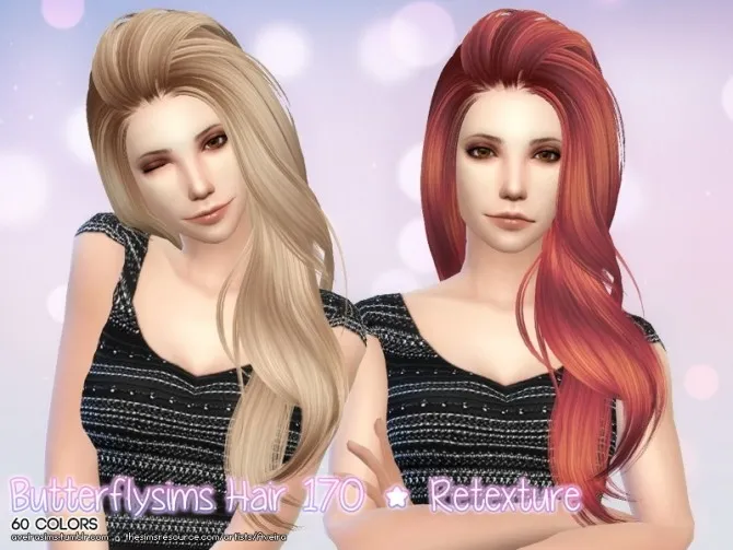 Butterflysims Hair 170 Retexture
