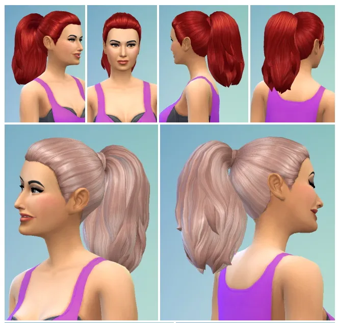 Thick Ponytail