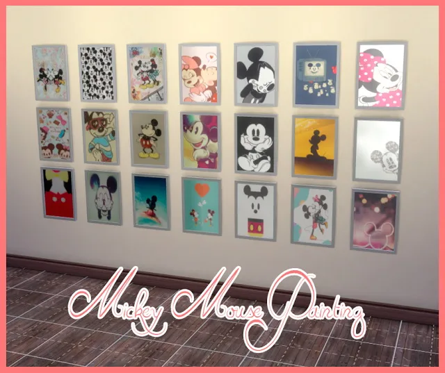 Mickey Paintings