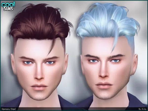 Harmony Hair by Anto, Sims 4 hair CC