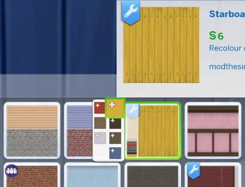 CC Wrench Icon Override by plasticbox, Sims 4 Quality of Life mod