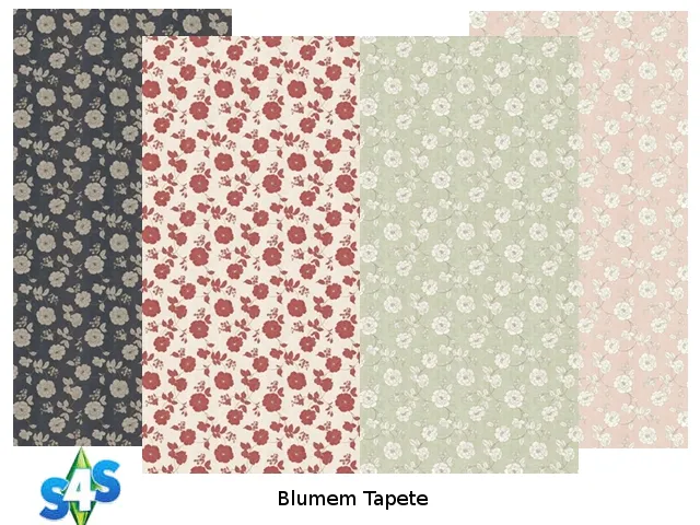 Floral wallpaper