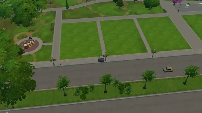 Empty World by zoid5, Sims 4 worlds CC