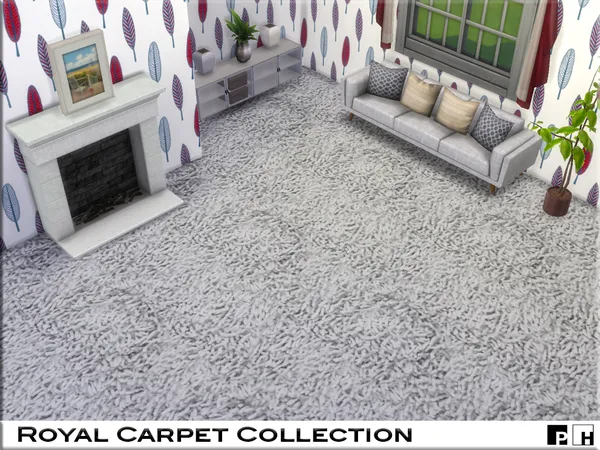Royal Carpet Collection by Pinkfizzzzz, Sims 4 walls & floors CC