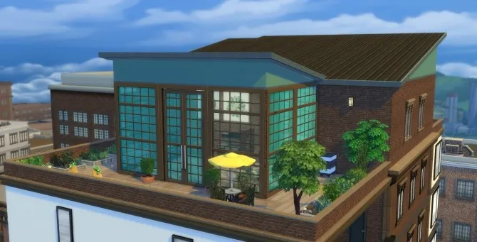 Penthouse Fountainview by Havem, Sims 4 residential lots CC