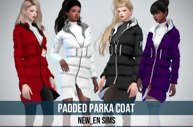 Padded Parka Coat
