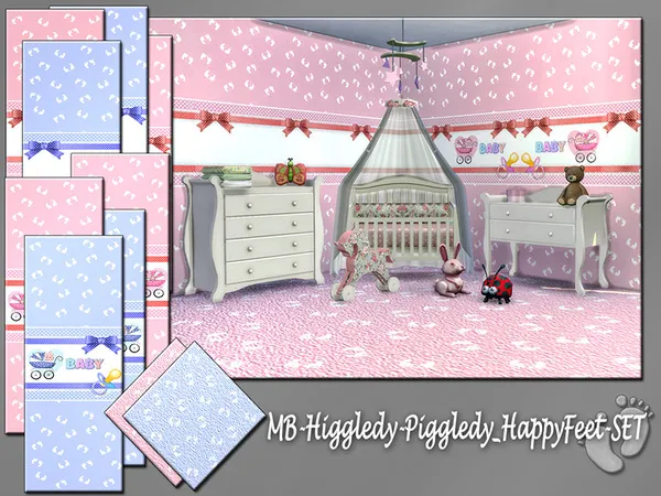 MB Higgledy Piggledy Happy Feet SET