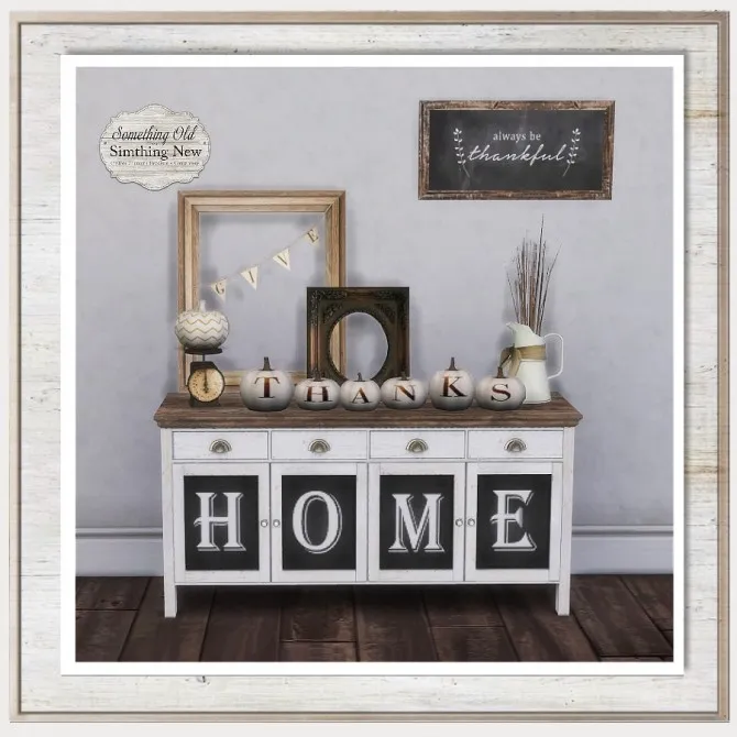 Give Thanks Entryway Set