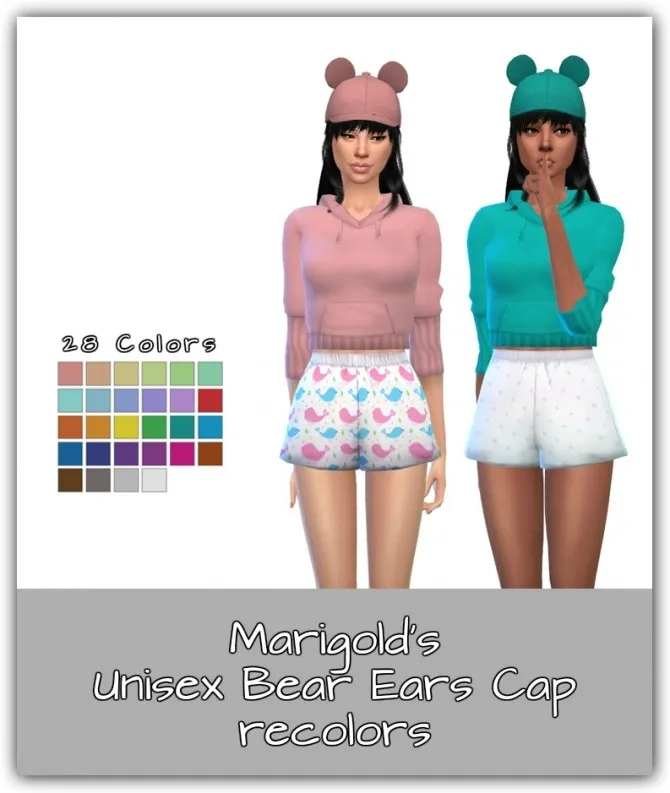 Bear Ears Cap Recolors