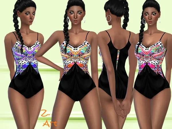 Jungle swimsuit