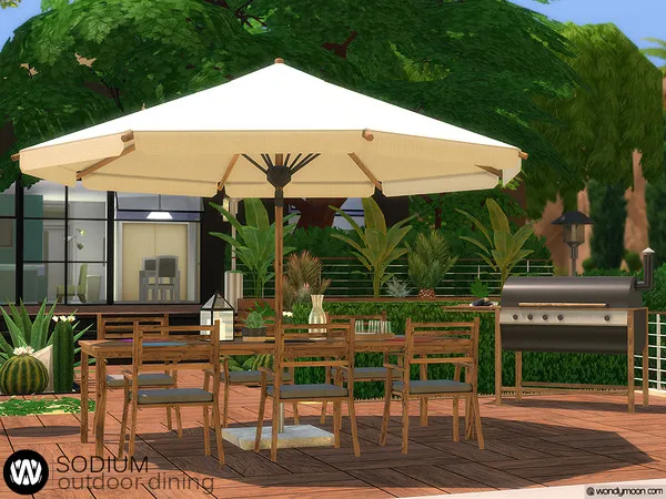 Sodium Outdoor Dining