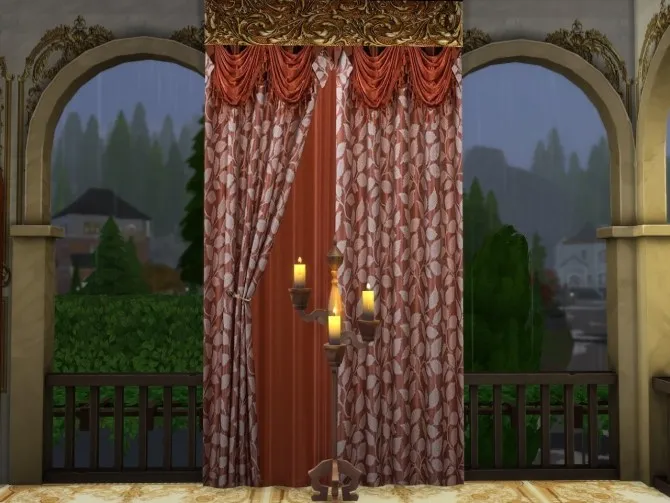 Another Set Of Curtains by Annaquinnstories, Sims 4 decor CC
