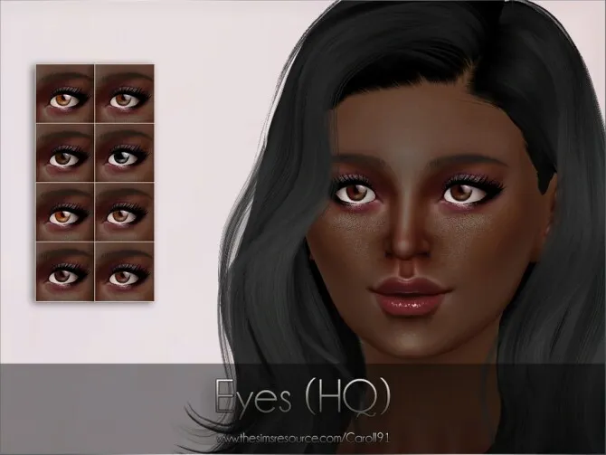 Eyes HQ by Caroll91, Sims 4 eyes CC