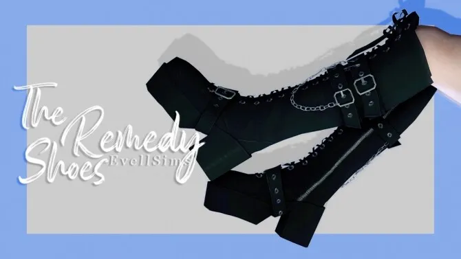 The Remedy goth boots