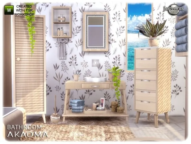 Akaoma bathroom part 2 clutter