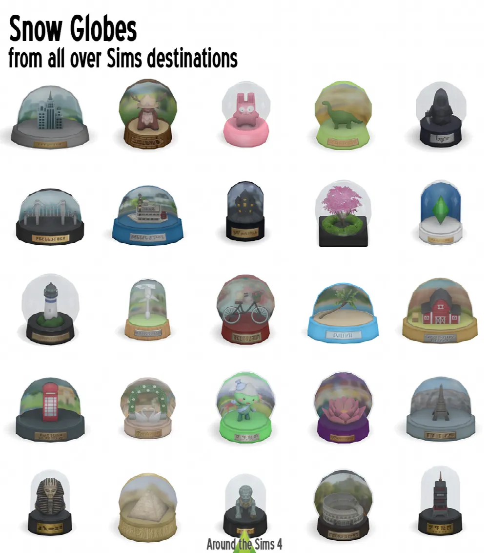 Snow globes