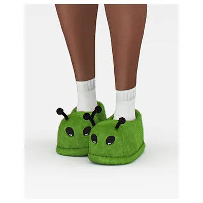 Cute Alien Slippers
