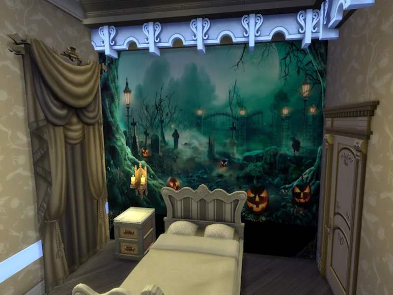 Halloween Night Mural