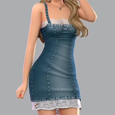 Emma Denim Dress