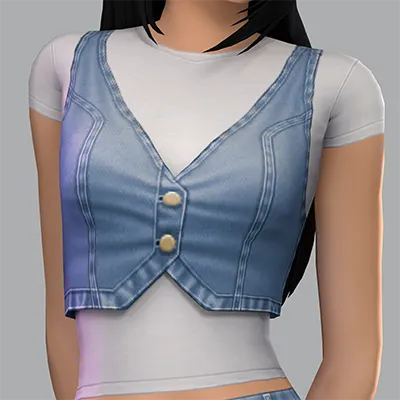 Emma Denim Vest