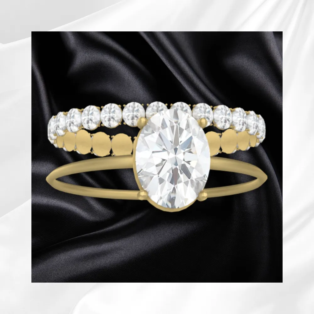 Diamond Ring and Wedding Band by GlitterberrySims, Sims 4 jewelry CC