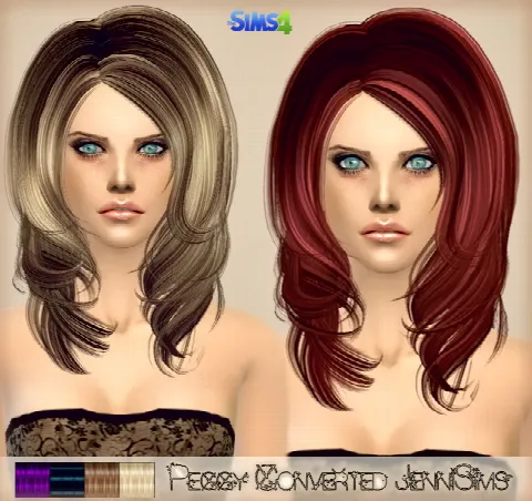 Elasims, Peggy, Simista,Hair Converted Retexture