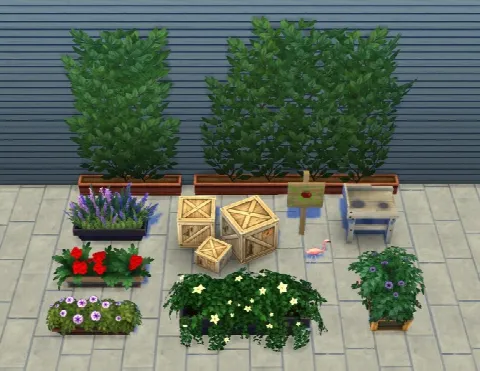 Liberated Garden Stuff by plasticbox, Sims 4 decor CC – image 2