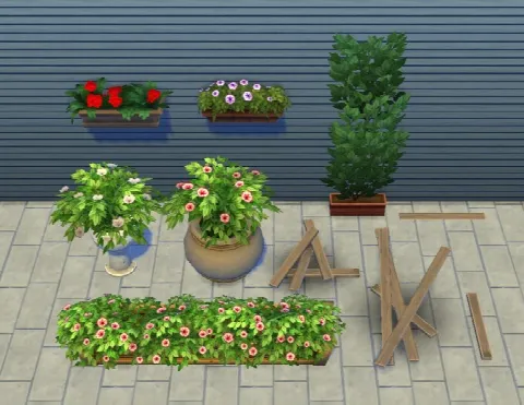 Liberated Garden Stuff by plasticbox, Sims 4 decor CC – image 4