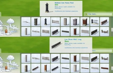 Liberated Fences (objects)