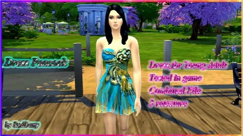 Dress Peacock