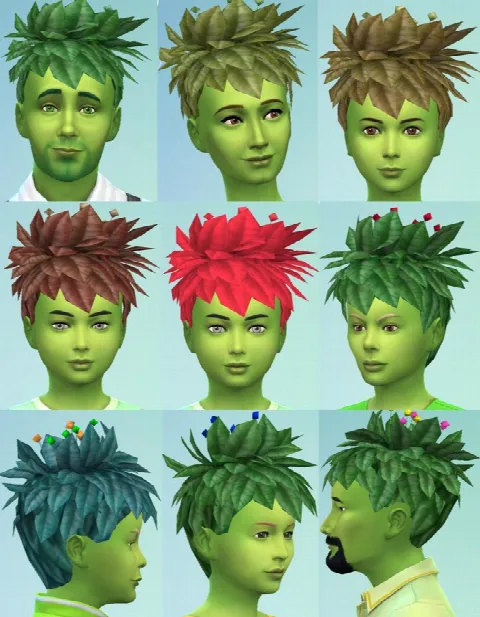 Plantsim Hair Conversion