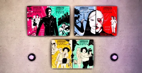 American Horror Story paintings