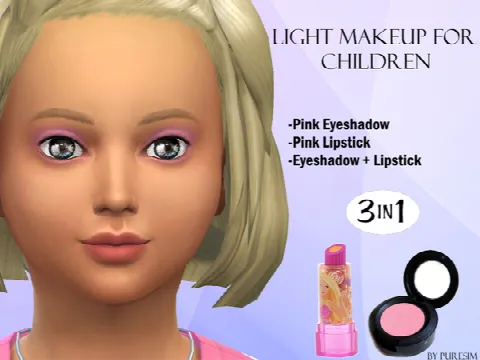 Light Makeup For Children