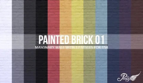 Painted Brick Walls, 3 sets
